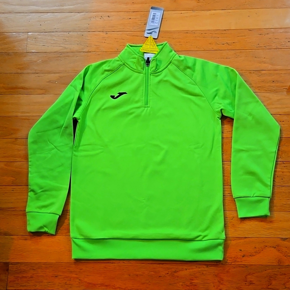 NWT Joma Faraon Sweatshirt Size YXL Neon Green